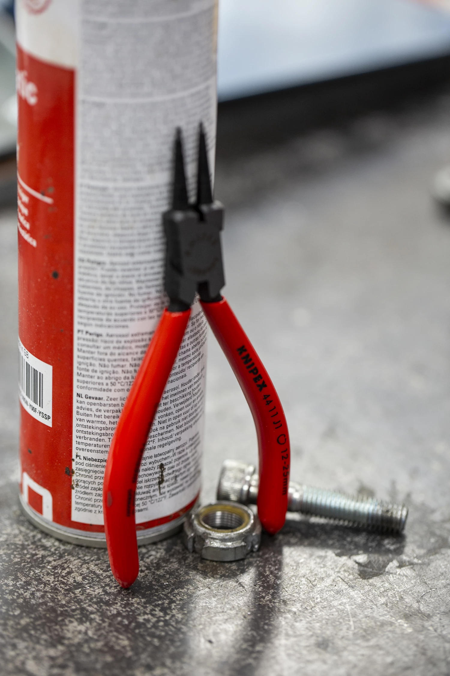 Knipex Sicherungsringzangen-Satz 4 Stk. 180 Mm 10 Knipex Sicherungsringzangen-Satz 4 Stk. 180 Mm - Image 8