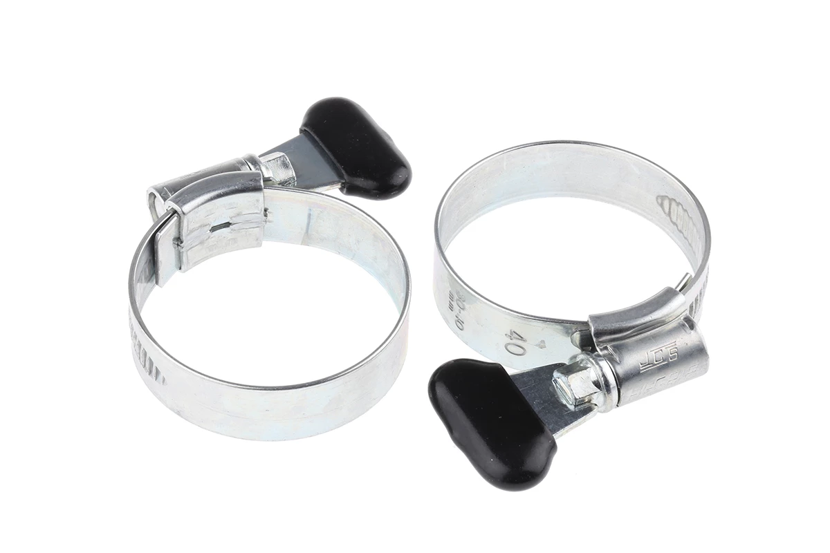 HI-GRIP Stahl Schlauchschelle Schneckengewinde, Mit Flügelschraube, Ø 30 → 40mm X 13mm 3 HI-GRIP Stahl Schlauchschelle Schneckengewinde, Mit Flügelschraube, Ø 30 → 40mm X 13mm