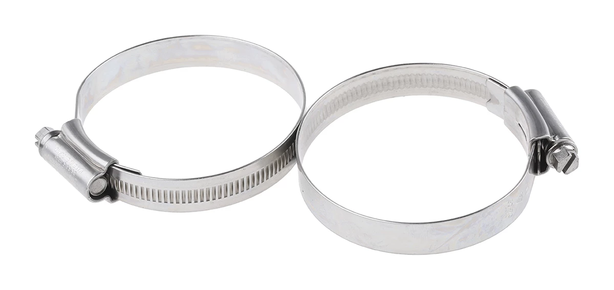 HI-GRIP Edelstahl Schlauchschelle A2 304 Schneckengewinde, Mit Sechskantschraube, Ø 55 → 70mm X 13mm 4 HI-GRIP Edelstahl Schlauchschelle A2 304 Schneckengewinde, Mit Sechskantschraube, Ø 55 → 70mm X 13mm - Image 2