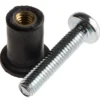 RawlPlug Dübel L. 12.6mm D. 8mm Gummi, Stahl Schwarz -RS Verkäufe F0279098 01