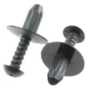 Essentra Spreiz Niet, Ø 6mm X 11mm, Schwarz, Nylon, 6mm, Min. 1.5mm, Max. 6mm -RS Verkäufe F0461111 01