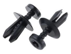 Essentra Spreiz Niet, Ø 5mm X 11mm, Schwarz, Nylon, 5mm, Min. 1.5mm, Max. 6mm