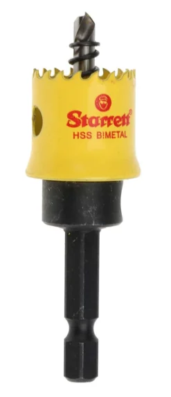 Starrett HSS Lochsäge Mit Zentrierbohrer, Ø 19mm 1-Stk. / Bohrtiefe 13mm