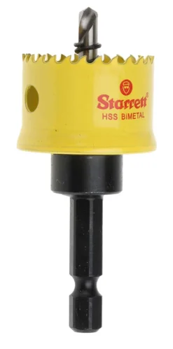 Starrett HSS Lochsäge Mit Zentrierbohrer, Ø 27mm 1-Stk. / Bohrtiefe 13mm