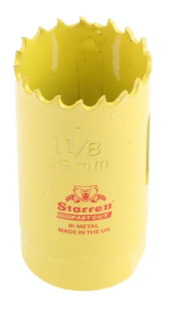 Starrett HSS Lochsäge, Ø 29mm 1-Stk. / Bohrtiefe 38mm