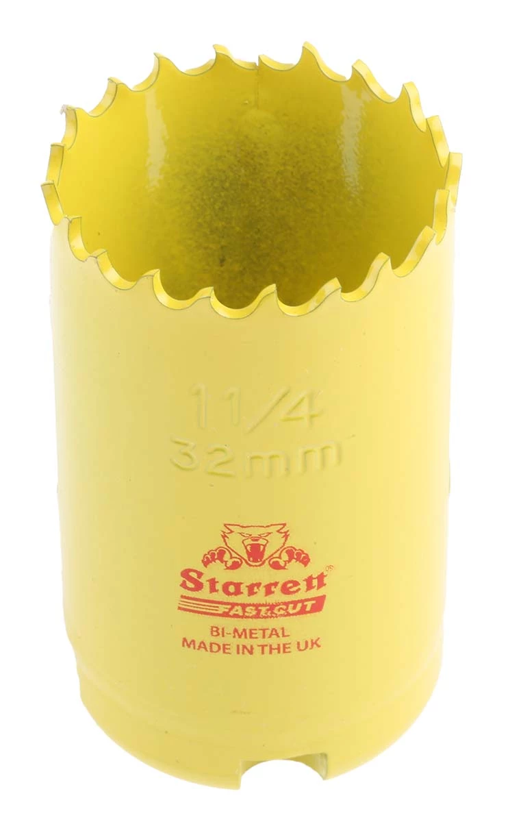 Starrett HSS Lochsäge, Ø 32mm 1-Stk. 3 Starrett HSS Lochsäge, Ø 32mm 1-Stk.