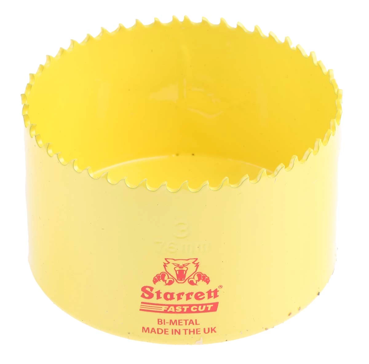 Starrett HSS Lochsäge , Ø 76mm 1-Stk. / Bohrtiefe 38mm 3 Starrett HSS Lochsäge , Ø 76mm 1-Stk. / Bohrtiefe 38mm