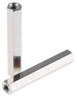 Essentra Abstandshalter: M3 X M3, Länge 30mm, Messing, Innen/Innen, Sechskant M3 M3, 5mm