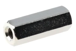 Essentra Abstandshalter: M4 X M4, Länge 20mm, Messing, Innen/Innen, Sechskant M4 M4, 7mm