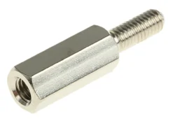 Essentra Abstandshalter: M3 X M3, Länge 12mm, Messing, Außen/Innen, Sechskant M3 M3, 5mm 7mm