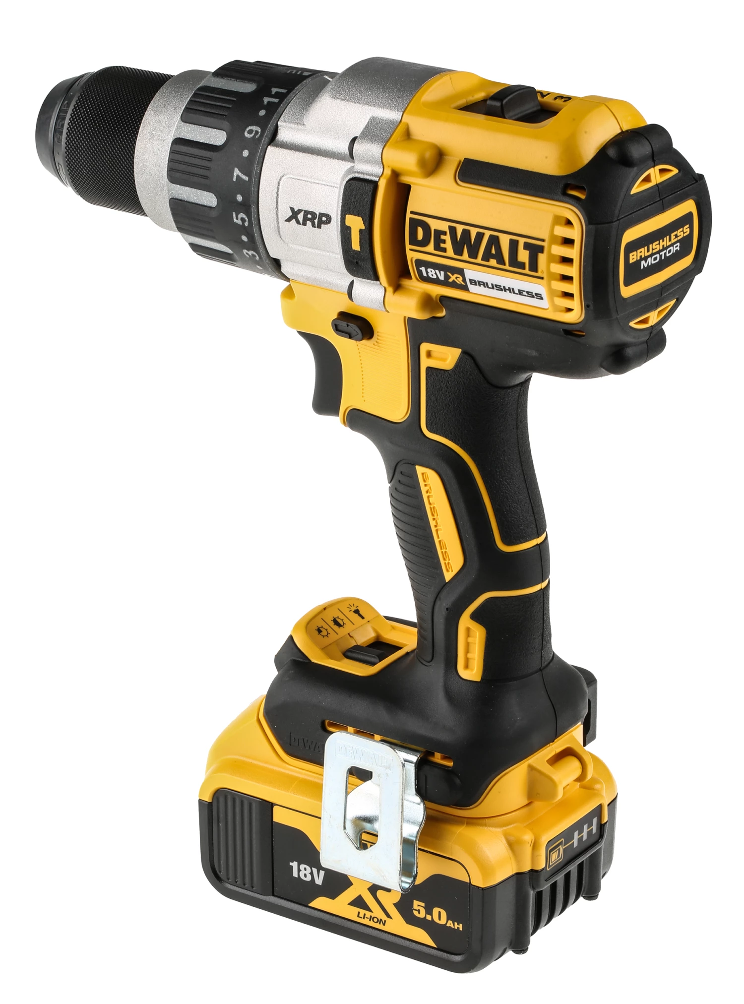 DeWALT DCK278P2 Li-Ion Akku Akku-Werkzeugset, Winkelschleifer, Bürstenlose Schlagbohrmaschine Bürstenlos 5Ah , 10 DeWALT DCK278P2 Li-Ion Akku Akku-Werkzeugset, Winkelschleifer, Bürstenlose Schlagbohrmaschine Bürstenlos 5Ah , - Image 8