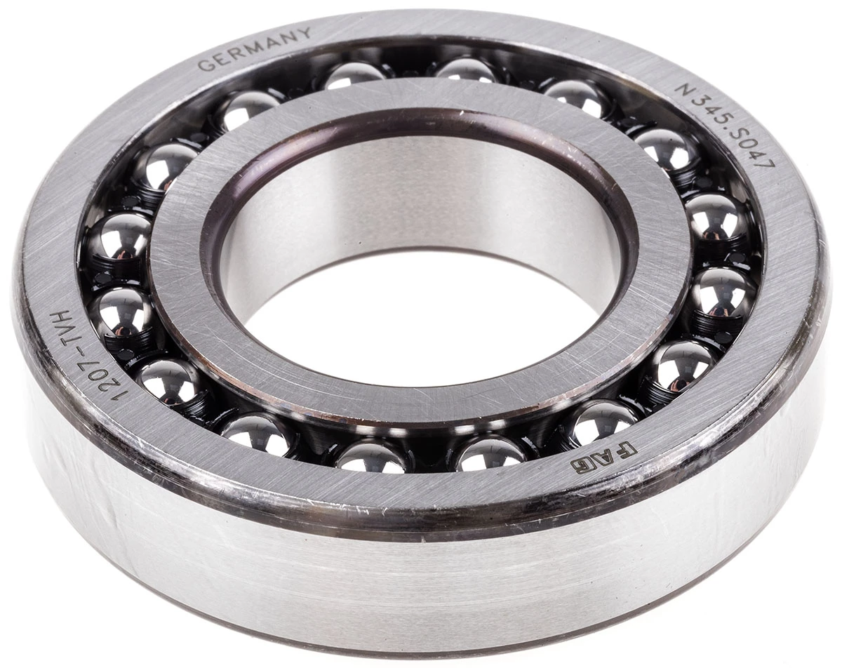 FAG Selbstausrichtend Kugellager 2-reihig, Innen-Ø 35mm / Außen-Ø 72mm, Breite 17mm 3 FAG Selbstausrichtend Kugellager 2-reihig, Innen-Ø 35mm / Außen-Ø 72mm, Breite 17mm