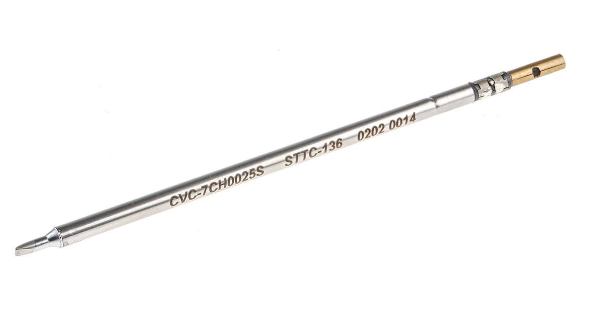 Metcal / CVC Lötspitze 2,5 X 9,9 Mm Flach 30° 700 Für CV-H1-AV, CV-H7-AV, MX-H1-AV, MX-H7-SF, MX- RM3E, MX-RM6E 3 Metcal / CVC Lötspitze 2,5 X 9,9 Mm Flach 30° 700 Für CV-H1-AV, CV-H7-AV, MX-H1-AV, MX-H7-SF, MX- RM3E, MX-RM6E