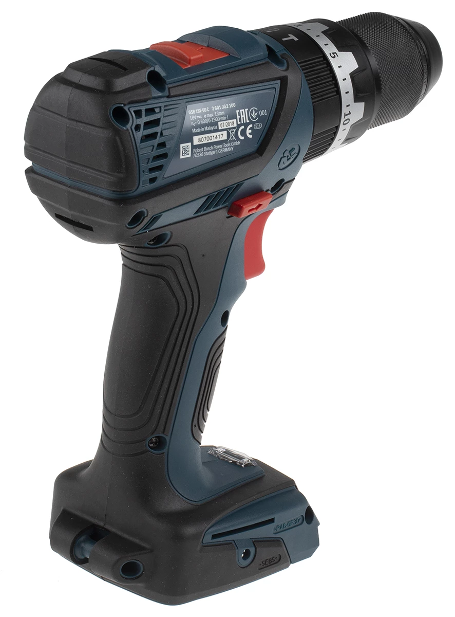 Bosch GSB 18V-60C GSB Nur Gehäuse Akku Bohrschrauber Bürstenmotor 72W 5 Bosch GSB 18V-60C GSB Nur Gehäuse Akku Bohrschrauber Bürstenmotor 72W - Image 3