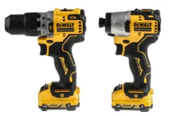 DeWALT Li-Ion Akku Akku-Werkzeugset Bürstenlos 2Ah , UK-Netzstecker