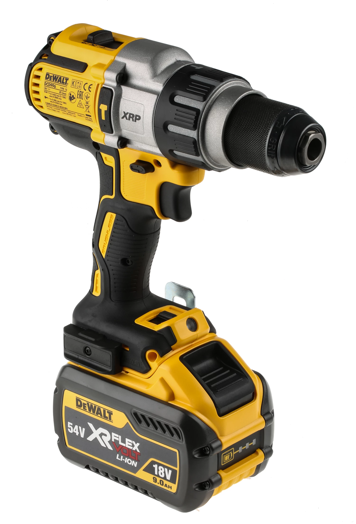 DeWALT Li-Ion Akku Akku-Werkzeugset Bürstenlos 9Ah , UK-Netzstecker 7 DeWALT Li-Ion Akku Akku-Werkzeugset Bürstenlos 9Ah , UK-Netzstecker - Image 5