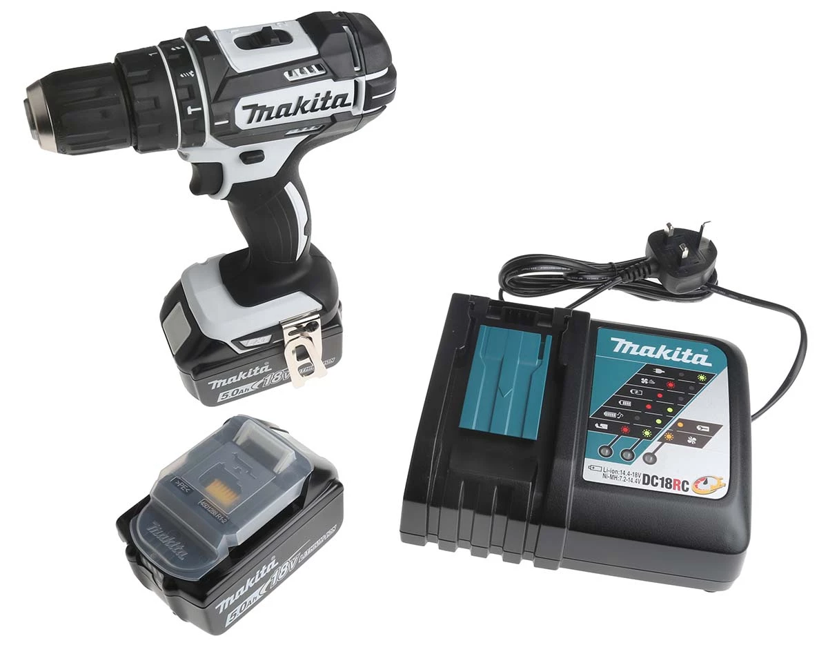 Makita DHP482 LXT Li-Ion Akku Bohrschrauber 18V Bürstenmotor 1900U/min 5Ah 3 Makita DHP482 LXT Li-Ion Akku Bohrschrauber 18V Bürstenmotor 1900U/min 5Ah