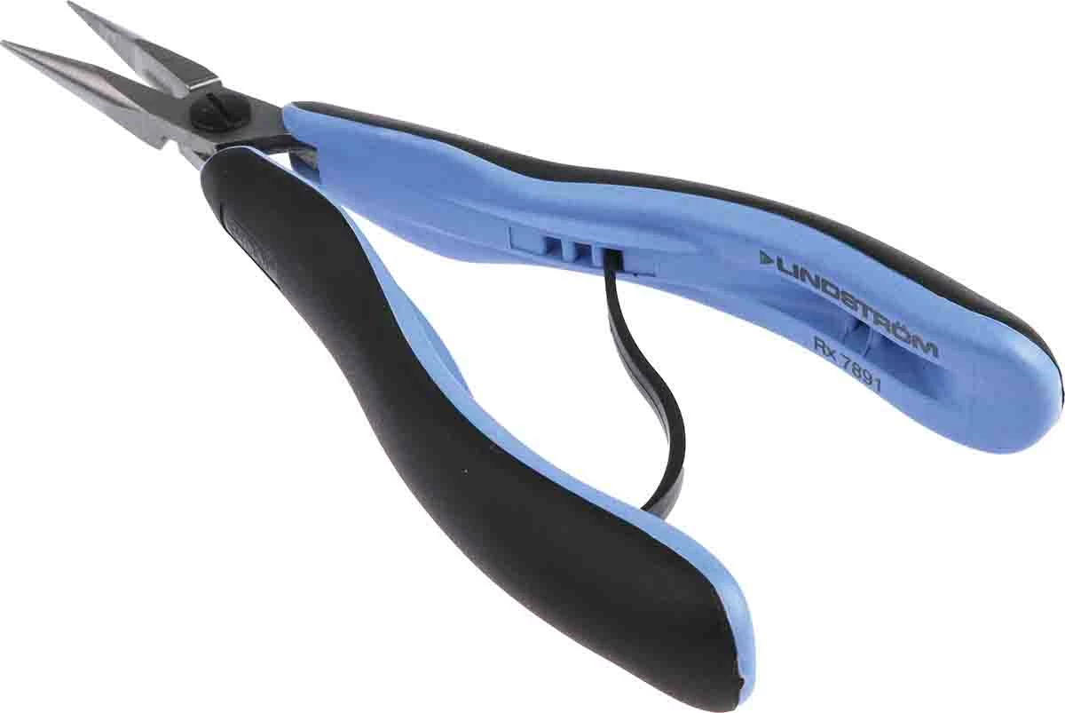 Lindstrom Spitzzange / Backen 32mm, Gebogen 158,5 Mm ESD 4 Lindstrom Spitzzange / Backen 32mm, Gebogen 158,5 Mm ESD – Bild 2
