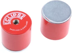 Eclipse Topf Magnet, Gewindebohrung, Ø 27mm X 25mm M6, Zugkraft 6.1kg Nickel Kobalt