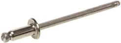POP Blind Niet, Ø 3.2mm X 8mm, Silber, Edelstahl, 3.4mm Aus Edelstahl, Min. 3.2mm, Max. 4.8mm