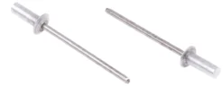 POP Blind Niet, Ø 3.2mm X 9mm, Silber, Aluminium, 3.4mm Aus Stahl, Min. 3.2mm, Max. 4.8mm