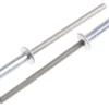 POP Blind Niet, Ø 3mm X 11.6mm, Silber, Aluminium, 3.1mm Aus Aluminium, Min. 6.4mm, Max. 8mm -RS Verkäufe F3513717 01