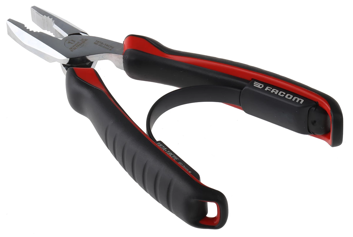 Facom Kombizange / Backen 36mm, Gebogen Schneidkraft → 1,8 Mm 185 Mm 5 Facom Kombizange / Backen 36mm, Gebogen Schneidkraft → 1,8 Mm 185 Mm - Image 3