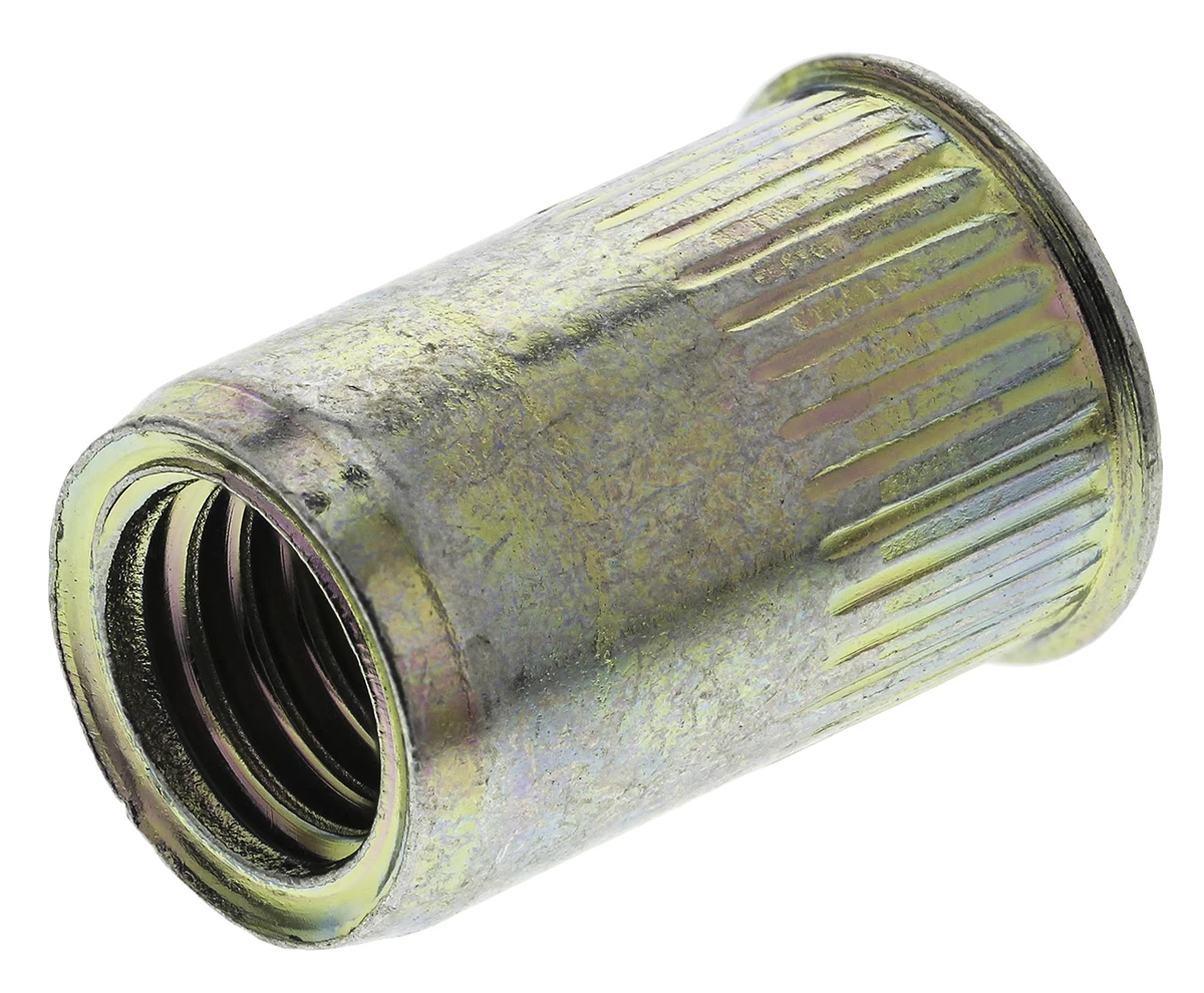 Böllhoff Gewindeeinsatz Stahl, M8 X 17.5mm, Flansch-Ø 12mm, Bef.Loch-Ø 11mm, 16mm 2 Böllhoff Gewindeeinsatz Stahl, M8 X 17.5mm, Flansch-Ø 12mm, Bef.Loch-Ø 11mm, 16mm