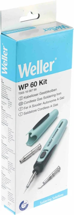 Weller, WP60K Gas Lötkolben Mit 60-01 Lötspitze -RS Verkäufe F4315722 03 scaled