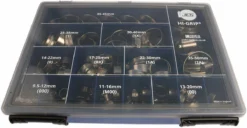 HI-GRIP Edelstahl Schlauchschellen Sortiment Schneckengewinde, Innen-Ø 35 → 50mm, Min. 9.5 → 12mm, 76 13 HI-GRIP Edelstahl Schlauchschellen Sortiment Schneckengewinde, Innen-Ø 35 → 50mm, Min. 9.5 → 12mm, 76 -RS Verkäufe F4664939 06