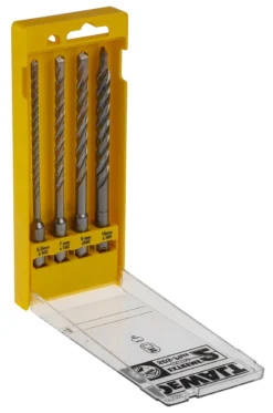 DeWALT Stahl SDS Plus-Bohrer Satz 5.5mm → 10mm, 4-teilig Für Mauerwerk