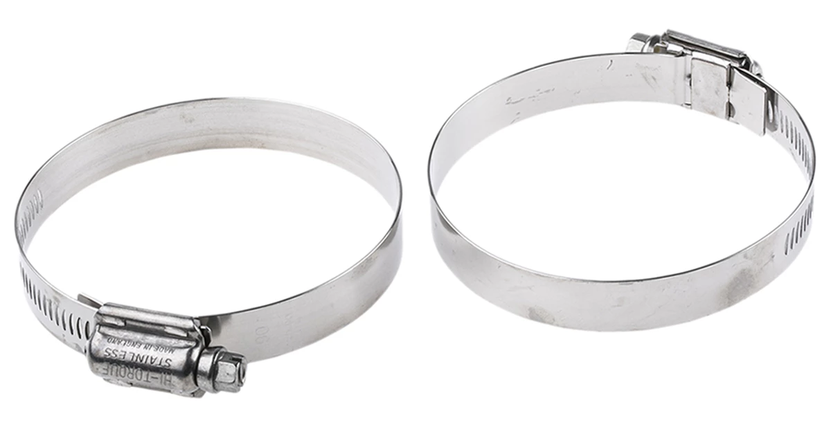 HI-TORQUE Edelstahl Schlauchschelle A2 304 Schneckengewinde, Mit Sechskantschraube, Ø 70 → 90mm X 16mm 3 HI-TORQUE Edelstahl Schlauchschelle A2 304 Schneckengewinde, Mit Sechskantschraube, Ø 70 → 90mm X 16mm