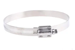 HI-TORQUE Edelstahl Schlauchschelle A2 304 Schneckengewinde, Mit Sechskantschraube, Ø 110 → 140mm X 16mm