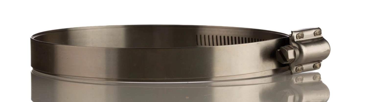 HI-TORQUE Edelstahl Schlauchschelle A2 304 Schneckengewinde, Mit Sechskantschraube, Ø 190 → 220mm X 16mm 4 HI-TORQUE Edelstahl Schlauchschelle A2 304 Schneckengewinde, Mit Sechskantschraube, Ø 190 → 220mm X 16mm - Image 2