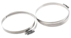 HI-TORQUE Edelstahl Schlauchschelle A2 304 Schneckengewinde, Mit Sechskantschraube, Ø 210 → 240mm X 16mm