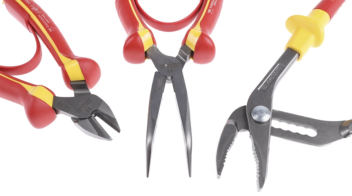 Facom Zangensatz 3 Stk. 300 Mm Seitenschneider Spitzzange, Wasserpumpenzange 5 Facom Zangensatz 3 Stk. 300 Mm Seitenschneider Spitzzange, Wasserpumpenzange - Image 3