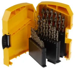 DeWALT HSS-Co Spiralbohrer Satz 1mm → 13mm, 29-teilig Für Metall