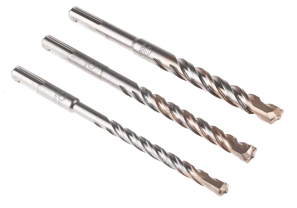 DeWALT Wolframcarbid SDS Plus-Bohrer Satz 5mm → 12mm, 7-teilig Für Mauerwerk 4 DeWALT Wolframcarbid SDS Plus-Bohrer Satz 5mm → 12mm, 7-teilig Für Mauerwerk – Bild 2