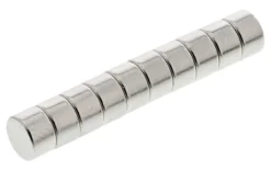 Eclipse Neodym Magnet, Scheibe, 5mm, 0.8kg X 3mm -RS Verkäufe F6950166 02