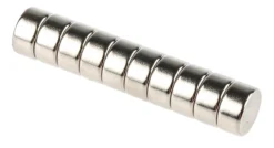 Eclipse Neodym Magnet, Scheibe, 8mm, 1.7kg X 4mm, L. 4mm