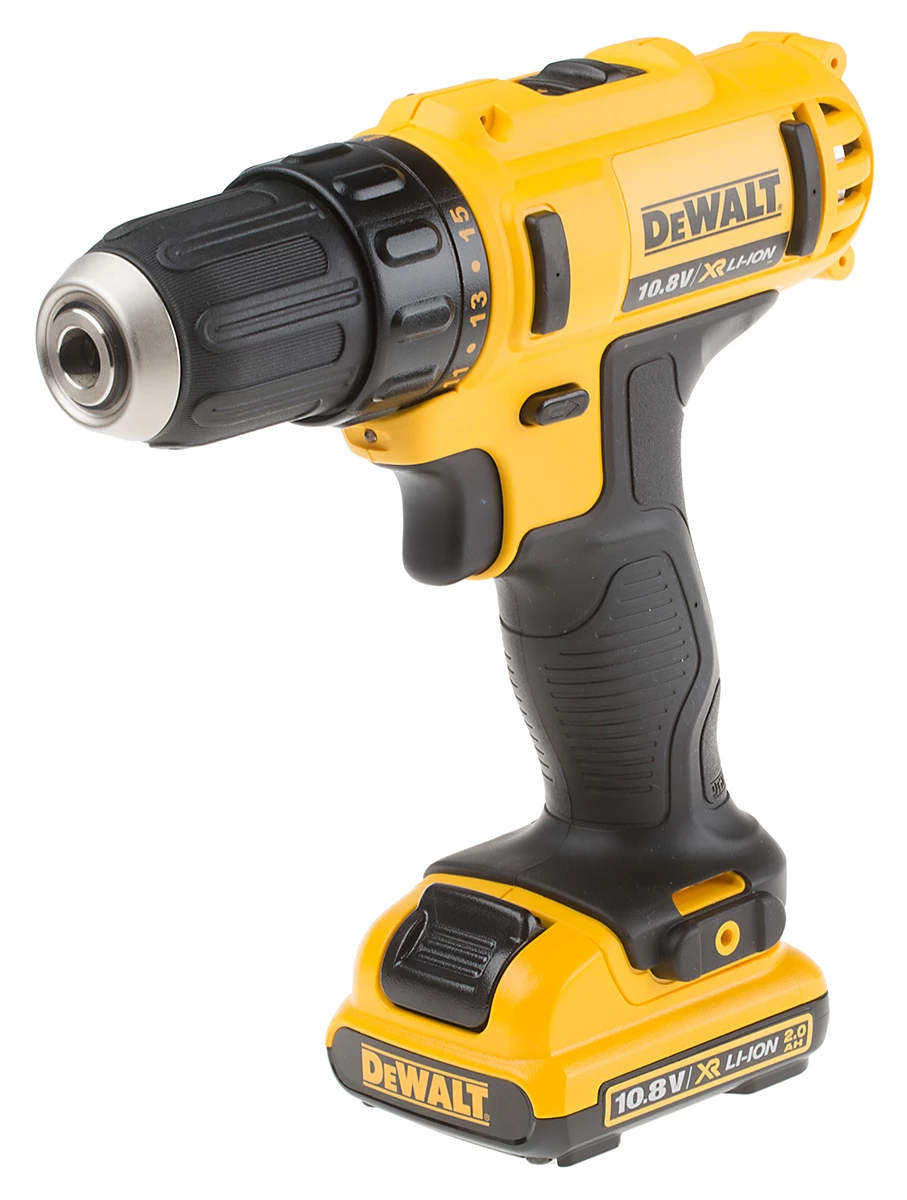 DeWALT DCD710D2 DCD Li-Ion Akku Bohrschrauber 12V Bürstenmotor 1500U/min 2Ah 180W 3 DeWALT DCD710D2 DCD Li-Ion Akku Bohrschrauber 12V Bürstenmotor 1500U/min 2Ah 180W