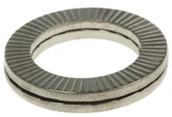 Heico Federring Für M16 Schrauben A4 316 Keilverriegelung, 3.6mm X 17mm X 25.4mm, Edelstahl