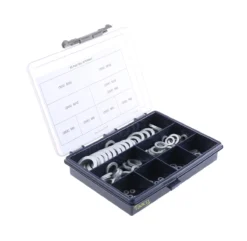 Heico Sicherungsscheibe Für M3, M4, M5, M6, M8, M10, M12, M18, M20 Schrauben Keilverriegelung, 1.7mm X 10.7 (HLS-10)