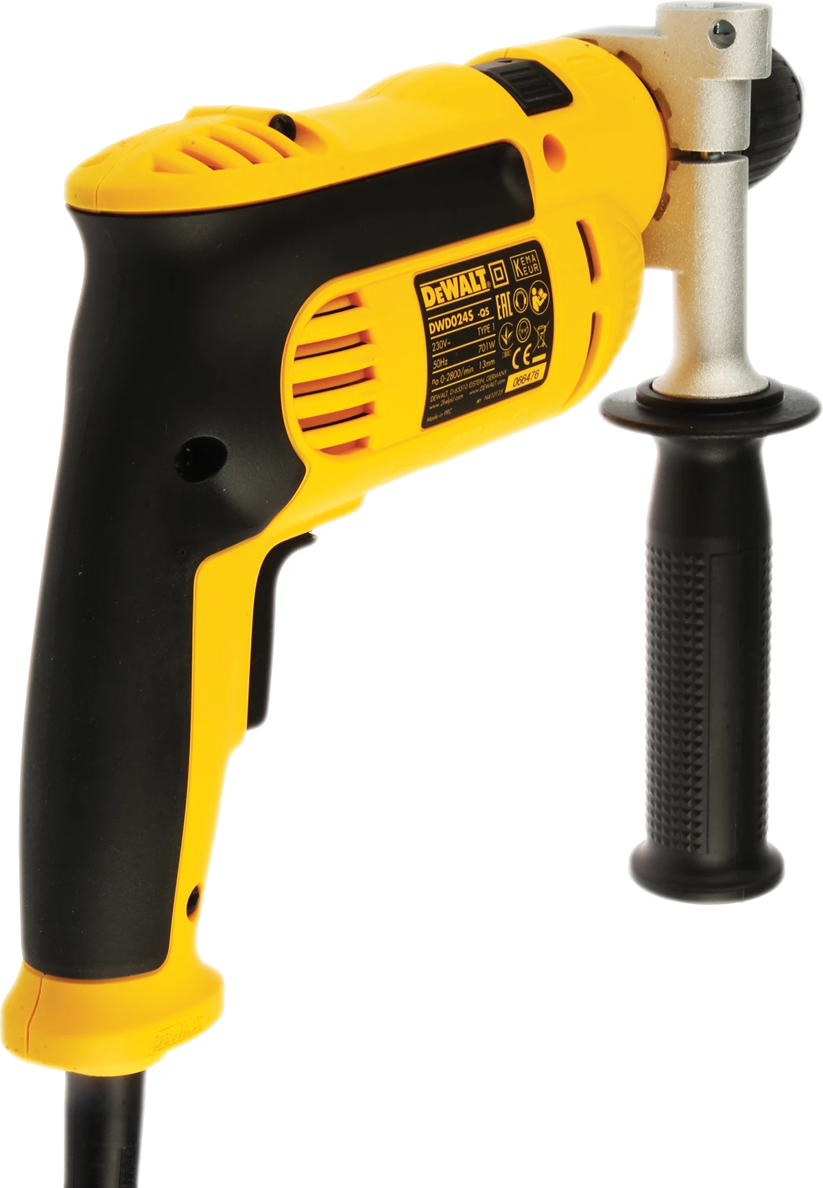 DeWALT DWD024K Netz Bohrhammer 240V Bürstenmotor 5 DeWALT DWD024K Netz Bohrhammer 240V Bürstenmotor - Image 3