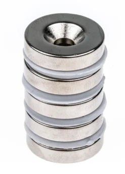 Eclipse Neodym Magnet, Ring, 17.5mm, 5.9kg Bohrung X 4mm, L. 4.5mm