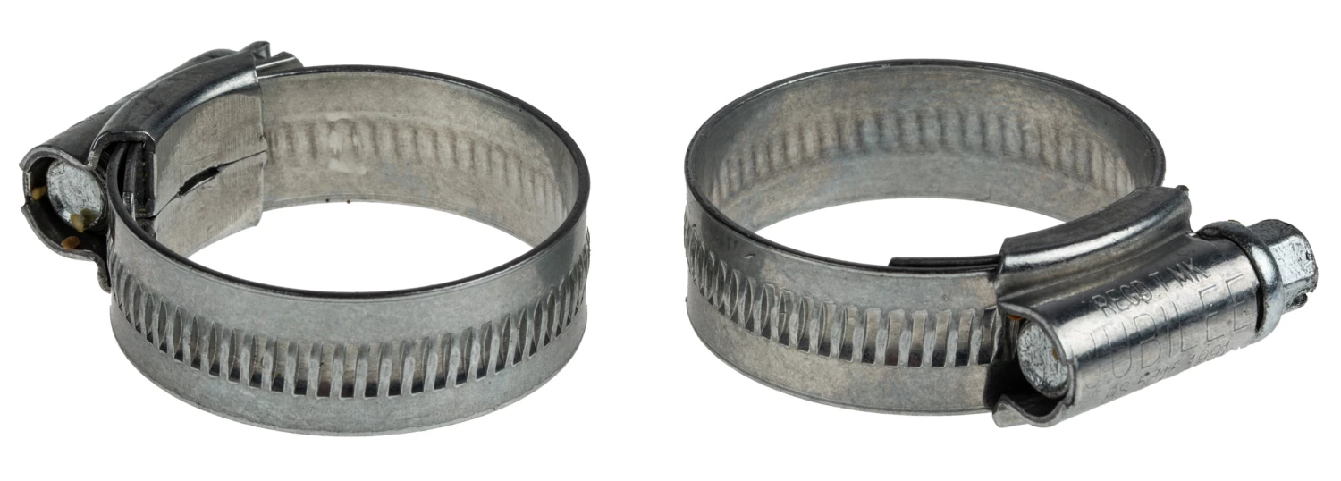 Jubilee Verzinkter Weichstahl Schlauchschelle Schneckengewinde, Mit Sechskantschraube, Ø 25 → 35mm X 13mm 4 Jubilee Verzinkter Weichstahl Schlauchschelle Schneckengewinde, Mit Sechskantschraube, Ø 25 → 35mm X 13mm - Image 2