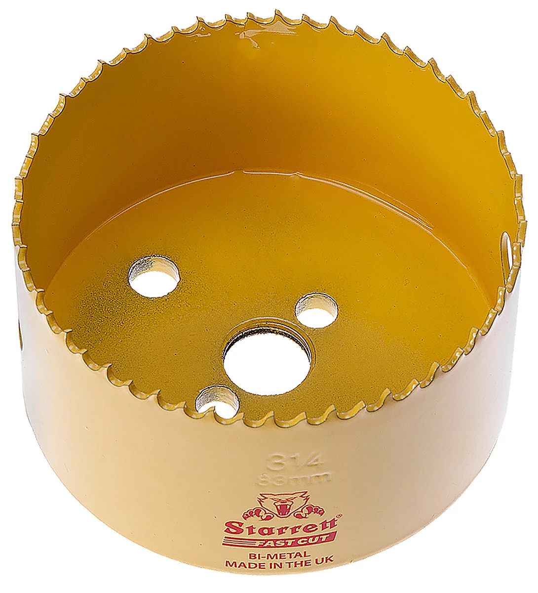 Starrett HSS Lochsäge, Ø 83mm 1-Stk. / Bohrtiefe 38mm 3 Starrett HSS Lochsäge, Ø 83mm 1-Stk. / Bohrtiefe 38mm