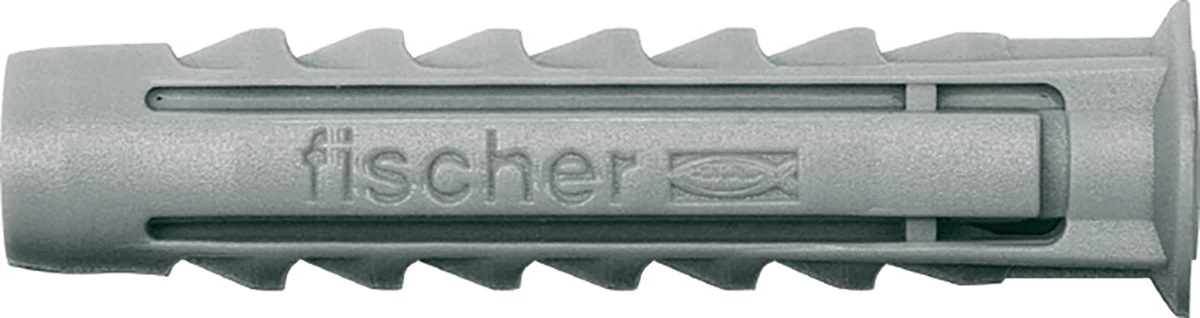 Fischer SX Dübel, Ø 6mm X 30mm Nylon 3 Fischer SX Dübel, Ø 6mm X 30mm Nylon