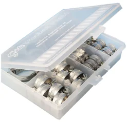 Jubilee Edelstahl Schlauchschellen Sortiment Schneckengewinde, Innen-Ø 30 → 40mm, Min. 9.5 → 12mm, 32