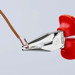 Knipex Kombizange, Gebogen Schneidkraft → Kupferkabel: 8 Mm Harter Draht: 2 Mm Mittelharter Draht: 3 Mm 145 Mm VDE 6 Knipex Kombizange, Gebogen Schneidkraft → Kupferkabel: 8 Mm Harter Draht: 2 Mm Mittelharter Draht: 3 Mm 145 Mm VDE -RS Verkäufe R1245815 02 scaled